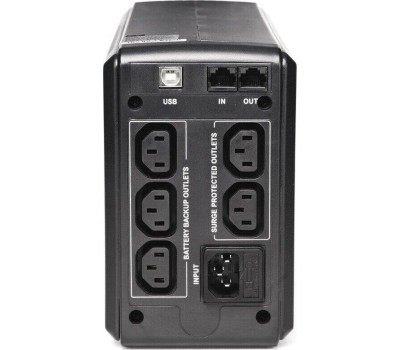 PowerCom Smart King Pro+ SPT-700-II ИБП {Line-Interactive, 700 ВА / 550 Вт, Tower, 3 xC13 с резервным питанием и 2 xC13 с фильтрацией, USB, USB} (1154033)