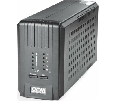 PowerCom Smart King Pro+ SPT-700-II ИБП {Line-Interactive, 700 ВА / 550 Вт, Tower, 3 xC13 с резервным питанием и 2 xC13 с фильтрацией, USB, USB} (1154033)