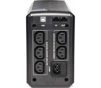PowerCom Smart King Pro+ SPT-700-II ИБП {Line-Interactive, 700 ВА / 550 Вт, Tower, 3 xC13 с резервным питанием и 2 xC13 с фильтрацией, USB, USB} (1154033)