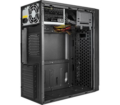 EXEGATE Корпус MIDITOWER ATX 350W 2xUSB аудио black AA-440-AA350 EX290176RUS
