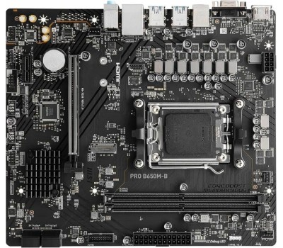 Материнская плата MSI Материнская плата PRO B650M-B, Socket AM5, AMD B650, mATX, Ret