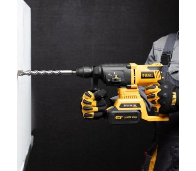 Бур DENZEL Бур по бетону, двойная спираль, три пылеотводящие кромки, 14 x 260 мм 705032