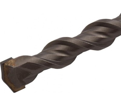 Бур DENZEL Бур по бетону, двойная спираль, три пылеотводящие кромки, 14 x 260 мм 705032