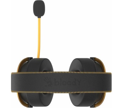 A4TECH Гарнитура игровая Bloody MR595 Renegade, для компьютера и игровых консолей, мониторные, Bluetooth/радио, черный / рисунок