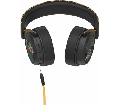 A4TECH Гарнитура игровая Bloody MR595 Renegade, для компьютера и игровых консолей, мониторные, Bluetooth/радио, черный / рисунок