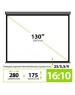 Экраны CACTUS Экран SIlverMotoExpert CS-PSSME-280X175-DG, 280х175 см, 16:10, настенно-потолочный темно-серый