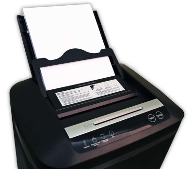 шредеры OFFICE KIT Уничтожитель бумаг SA80 2x10, с автоподачей, P-5, 2x10 мм, 80 лист. одновременно, 20л [ok0210sа80]