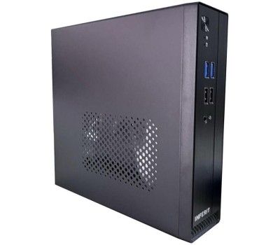 Корпус для ПК FOXLINE Корпус FL-105-AD120-DC-INF (FL-105-AD120-DC-INF) |FL-105-AD120-DC-INF| mITX case (2L), 2*USB2.0+2*USB3.0, 1*combo audio, 40mm FAN, VESA, w/DC-ATX converter, w/120W pwr adapter, w/pwr