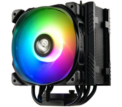 ENERMAX Вентилятор ETS-T50A-BK-ARGB Universal, TDP 230W, 500;1600 RPM, 23.81;71.32CFM, 14;24dB(A), BLACK, ARGB, RTL {8} (724199)
