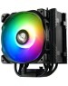 ENERMAX Вентилятор ETS-T50A-BK-ARGB Universal, TDP 230W, 500;1600 RPM, 23.81;71.32CFM, 14;24dB(A), BLACK, ARGB, RTL {8} (724199)
