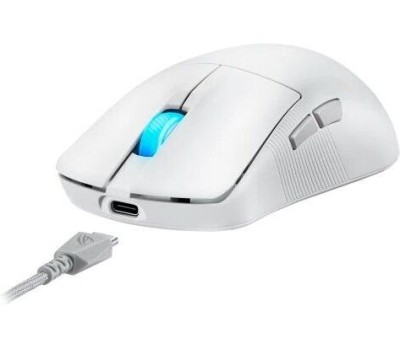 ASUS Мышь P716 ROG HARPE ACE MIN WHT 49g 42,000DPI Bluetooth 5.1 2.4GHz 5buttons