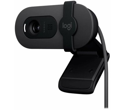 LOGITECH Камера-Web HD Webcam Brio 90 (Брио 90) графит (2MP, 1920x1080, USB-A, микрофон) (960-001581)