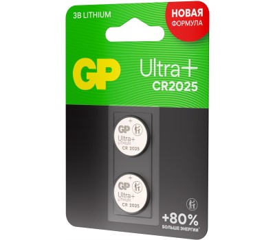 GP BATTERIES GP CR2025UP-2CCRSBC2_ЛМ 20/720