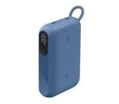 BELKIN Внешний аккумулятор BoostСharge Power Bank 10000mAh 2*USB-C 20W с цифровым дисплеем. Цвет: синий