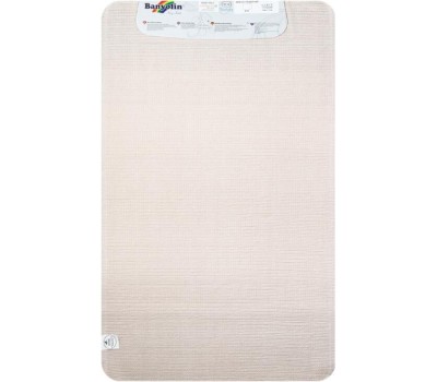 САНАКС - Коврик в ванную СТАР-ЛООП, одинарный. СЕРЫЙ, 550 х 900 мм, 100% полиэстер 00811