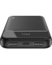 TTEC Внешний аккумулятор ReCharger LCD 10000mAh PD 2*USB-A&USB-C 20W Powerbank. Цвет: черный