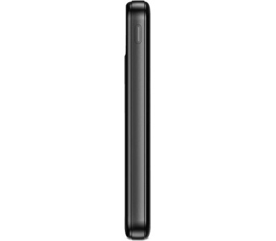 TTEC Внешний аккумулятор ReCharger LCD 10000mAh PD 2*USB-A&USB-C 20W Powerbank. Цвет: черный
