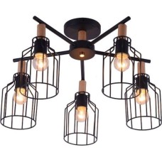 светильник ESCADA 469/5PL E27*60W Black