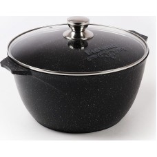 Кастрюля МЕЧТА 43802И Гранит black Induction Pro 3л