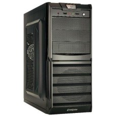 Корпус для ПК EXEGATE EX278402RUS Корпус Miditower XP-329S Black, ATX, <без БП>, 2*USB, Audio