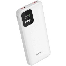 Повербанк PERFEO (PF_E2074) - 10000 mAh/LED QC3.0/Type-C/2,белый