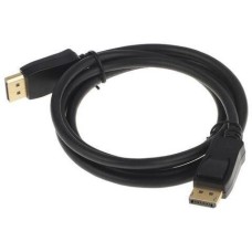 кабель BURO Кабель аудио-видео BU-DP-v1.4-1.5m, DisplayPort (m) - DisplayPort (m), ver 1.4, омедненный, 1.5м, черный