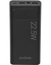 DIGMA Мобильный аккумулятор DGPF20A 20000mAh QC3.0/PD3.0 22.5W 3A 2xUSB-A/USB-C черный (DGPF20A22PBK)