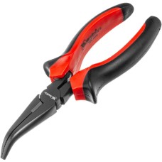 Длинногубцы MATRIX Black Nickel, 160 мм, двухкомпонентные рукоятки 17458