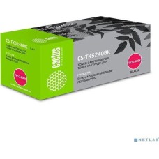 CACTUS TK-5240Bk Тонер-картридж для Kyocera Ecosys M5526cdn/M5526cdw/P5026cdn/P5026cdw, черный (4000стр.)