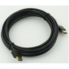 NONAME Кабель аудио-видео HDMI (m) - HDMI (m), ver 1.4, 5м, GOLD, черный