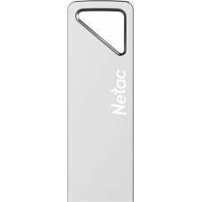 Флешка NETAC Флешка USB U326 4ГБ, USB2.0, серебристый [nt03u326n-004g-20pn]
