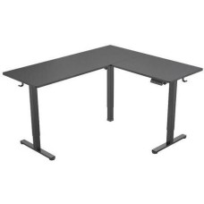 Стол компьютерный CACTUS Стол компьютерный CS-EDXL-BBK, с регулировкой высоты, электропривод, МДФ, черный