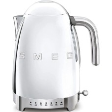 SMEG Чайник электрический KLF04SSEU, 1.7л, металл/пластик