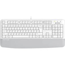 A4TECH Клавиатура Fstyler FK20, проводная, USB, белый