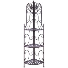 Этажерка LEFARD ЭТАЖЕРКА УГЛОВАЯ 49*34*159 СМ 123-275