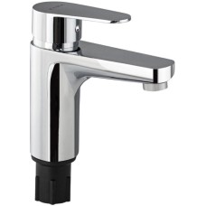 FABIA - Смеситель для раковины, шаровый, литой корпус, цвет ХРОМ. 21401