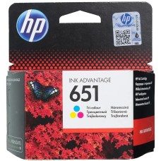 Картридж струйный HP Картридж струйный 651 C2P11AE многоцветный (300стр.) для DJ IA