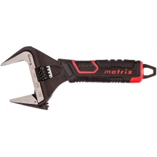 MATRIX Ключ разводной, тонкие губки, фосфатированный, двухкомпонентная рукоятка, 150 мм, PRO 15576