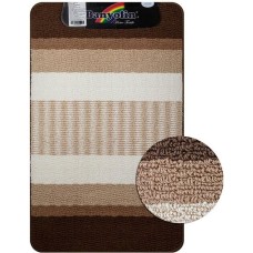 САНАКС - Коврик в ванную СТАР-ЛООП, одинарный, КОРИЧНЕВЫЙ, 550 х 900 мм, 100% полиэстер 00813