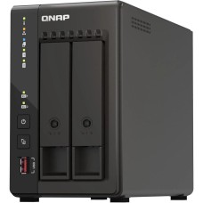 QNAP Сетевое хранилище NAS Original TS-253E-8G 2-bay настольный Celeron J6412