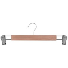 MULTIDOM Вешалка с 2 прищепками, 33 см (натур.цв.) GE26-133