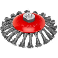 MATRIX Щетка коническая 74611, универсальный, 125мм, 14мм