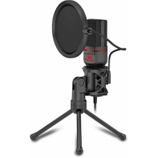 DEFENDER Микрофон стрим игровой Redragon Seyfert GM100 (Сейферт) 3.5 мм, кабель 1.5 м