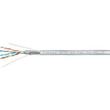 CABEUS Кабель информационный SFTP-4P-CAT.5E-SOLID-GY кат.5E SF/UTP 4 пары PVC внутренний 305м серый