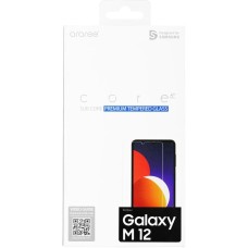 SAMSUNG Защитное стекло для экрана araree by KDLAB для Galaxy M12 прозрачная 1шт. (GP-TTM127KDATR)