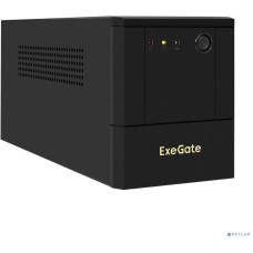 ИБП Exegate EX299948RUS ИБП ExeGate SpecialPro UNB-1000.LED.AVR.8C13.USB (1000VA/700W, LED, AVR, 8*C13, USB, батарея 12V 7.2Ah - 2 шт., металлический корпус, Black)