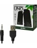 Акустика 2.0 PERFEO (PF-4392) PF-210 UNO черный