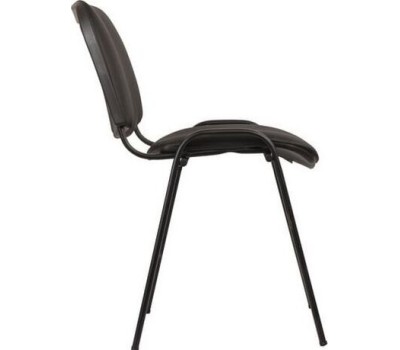 Стул OLSS стул ИЗО черный обивка - кож.зам. рама окрашенная черной порошковой краской
