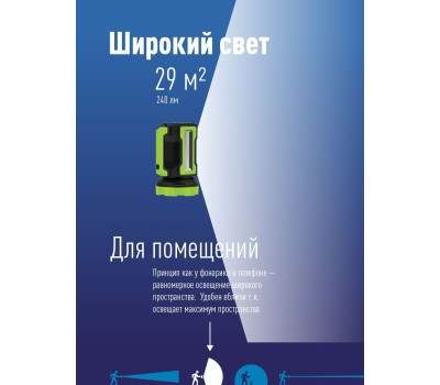 фонарь КОСМОС KOSACCU9110WUSB