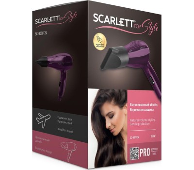 Фен SCARLETT SC-HD70T24 фиолетовый